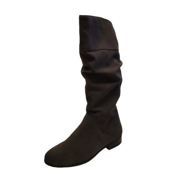 NIB Style &‎ Co Women Kelimae Ruched Riding Boots 5.5M New Grey - Picture 1 of 5